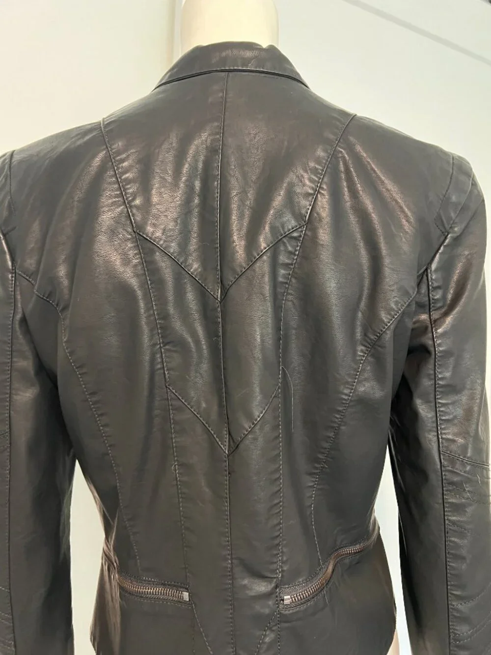 NWOT Blank NYC Faux Leather Zippered Jacket